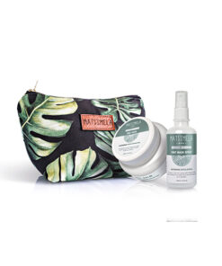 GREEN LEAF BAG with Exfoliating Foot Spray & Heel Balm