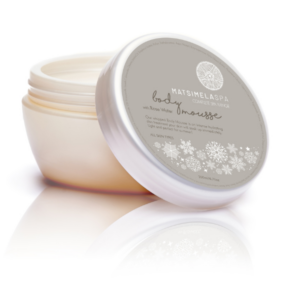 Our whipped Body Mousse is an intense hydrating skin treatment your skin will soak up immediately. Light and perfect for summer!