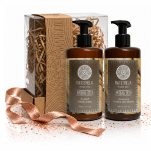 Festive Baobab Hand & Body Wash and Cream Gift Set